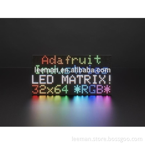 Leeman P3 SMD Indoor 192x96mm high resolution led matrix display module,led smd module,64x32 led display module dot matrix p3